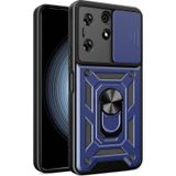 Adige Tecno Spark 10 Pro Kılıf Yüzüklü Sürgülü Kamera Korumalı Pars