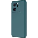 Adige Xiaomi 13T Kılıf Lansman Içi Kadife Silikon - Yeşil