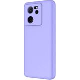 Adige Xiaomi 13T Pro Kılıf Lansman Içi Kadife Silikon - Lila