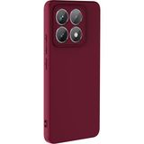 Adige Xiaomi 14T Kılıf Lansman Içi Kadife - Mürdüm