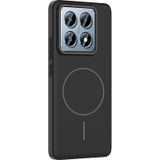 Adige Xiaomi 14t Pro Uyumlu Kılıf Ruby M-safe Özellikli Siyah