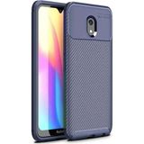 Adige Xiaomi 8A Kılıf Negro Karbon Desen Silikon - Lacivert