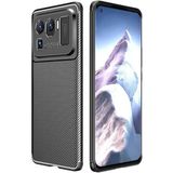 Adige Xiaomi Mi 11 Ultra Kılıf Negro Karbon Desen Silikon - Siyah