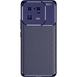 Adige Xiaomi Mi 13 Pro Kılıf Negro Karbon Desen Silikon - Lacivert