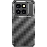 Adige Xiaomi Mi 14 Pro Kılıf Negro Karbon Desen Silikon - Siyah