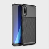 Adige Xiaomi Mi 9 Kılıf Negro Karbon Desen Silikon - Siyah