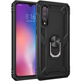 Adige Xiaomi Mi 9 Siyah Vega Yüzüklü Standlı Darbe Korumalı Kılıf