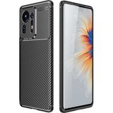 Adige Xiaomi Mi Mix 4 Kılıf Negro Karbon Desen Silikon - Siyah