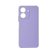 Adige Xiaomi Poco C65 Kılıf Biye Silikon - Lila
