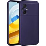 Adige Xiaomi Poco M5 Kılıf Premier Silikon - Lacivert