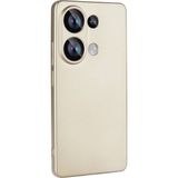 Adige Xiaomi Poco M6 Pro Kılıf Premier Silikon - Poco M6 Pro 4G - Gold