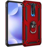 Adige Xiaomi Poco X2 Kırmızı Vega Yüzüklü Standlı Darbe Korumalı Kılıf