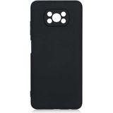 Adige Xiaomi Poco X3 Pro Kılıf Lansman Içi Kadife Silikon - Siyah