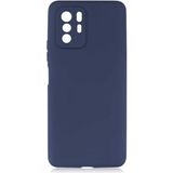 Adige Xiaomi Popco X3 Gt Kılıf Premier Silikon + Ekran Koruyucu - Poco X3 GT - Lacivert