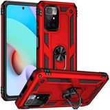 Adige Xiaomi Redmi 10 2022 Kırmızı Vega Yüzüklü Standlı Darbe Korumalı Kılıf