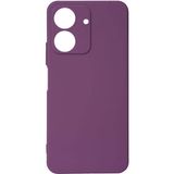 Adige Xiaomi Redmi 13C Kılıf Biye Silikon - Mürdüm