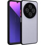 Adige Xiaomi Redmi 14c Uyumlu Kılıf Hux Set Mika Siyah