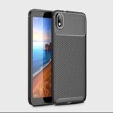 Adige Xiaomi Redmi 7A Kılıf Negro Karbon Desen Silikon - Siyah