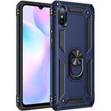 Adige Xiaomi Redmi 9A Lacivert Vega Yüzüklü Standlı Darbe Korumalı Kılıf