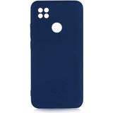 Adige Xiaomi Redmi 9c Kılıf Lansman Içi Kadife Silikon - Lacivert