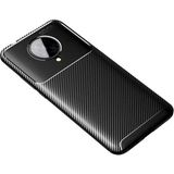 Adige Xiaomi Redmi K30 Pro Kılıf Negro Karbon Desen Silikon - Siyah
