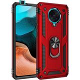 Adige Xiaomi Redmi K30 Pro Kırmızı Vega Yüzüklü Standlı Darbe Korumalı Kılıf