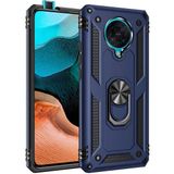 Adige Xiaomi Redmi K30 Pro Lacivert Vega Yüzüklü Standlı Darbe Korumalı Kılıf