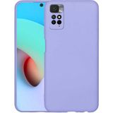 Adige Xiaomi Redmi Note 11 Pro 5g Kılıf Lansman Içi Kadife Silikon - Lila
