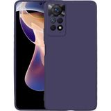 Adige Xiaomi Redmi Note 11 Pro 5g Kılıf Premier Silikon - Lacivert
