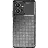 Adige Xiaomi Redmi Note 12 4g Kılıf Negro Karbon Desen Silikon - Siyah