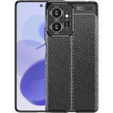 Adige Xiaomi Redmi Note 12 4g Kılıf Niss Deri Görünümlü Silikon - Siyah