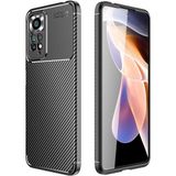 Adige Xiaomi Redmi Note 12 Pro 4g Kılıf Negro Karbon Desen Silikon - Siyah