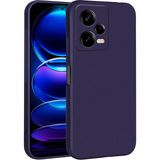 Adige Xiaomi Redmi Note 12 Pro 5g Kılıf Premier Silikon - Lacivert