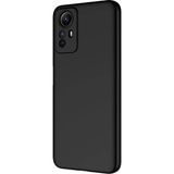 Adige Xiaomi Redmi Note 12S Kılıf Lansman Içi Kadife Silikon - Siyah