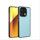 Adige Xiaomi Redmi Note 13 4g Uyumlu Kılıf Hux Set Mika Siyah