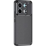 Adige Xiaomi Redmi Note 13 5g Kılıf Negro Karbon Desen Silikon - Siyah