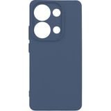 Adige Xiaomi Redmi Note 13 Pro 4g Kılıf Biye Silikon + Ekran Koruyucu - Lacivert