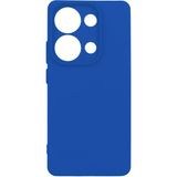 Adige Xiaomi Redmi Note 13 Pro 4g Kılıf Biye Silikon + Ekran Koruyucu - Mavi
