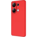 Adige Xiaomi Redmi Note 13 Pro 4g Kılıf Lansman Içi Kadife Silikon - Kırmızı
