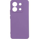 Adige Xiaomi Redmi Note 13 Pro 5g Kılıf Biye Silikon + Ekran Koruyucu - Lila