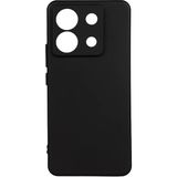 Adige Xiaomi Redmi Note 13 Pro 5g Kılıf Biye Silikon + Ekran Koruyucu - Siyah