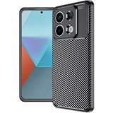 Adige Xiaomi Redmi Note 13 Pro 5g Kılıf Negro Karbon Desen Silikon - Siyah
