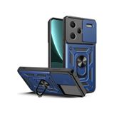 Adige Xiaomi Redmi Note 13 Pro Plus Kılıf Yüzüklü Sürgülü Kamera Korumalı Pars