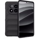 Adige Xiaomi Redmi Note 14 Pro 4g Uyumlu Kılıf Optimum Silikon Siyah