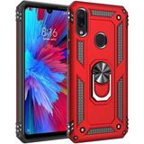 Adige Xiaomi Redmi Note 7 Kırmızı Vega Yüzüklü Standlı Darbe Korumalı Kılıf
