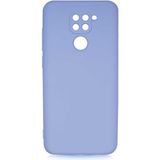 Adige Xiaomi Redmi Note 9 Kılıf Lansman Içi Kadife Silikon - Lila