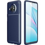 Adige Xiaomi Redmi Note 9 Pro 5g Kılıf Negro Karbon Desen Silikon - Lacivert