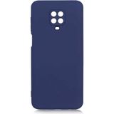 Adige Xiaomi Redmi Note 9 Pro Kılıf Lansman Içi Kadife Silikon - Lacivert