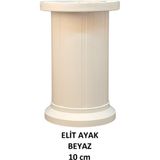 Adilon 10 Cm Beyaz Baza, Yatak, Koltuk, Masa, Kanepe Ayağı