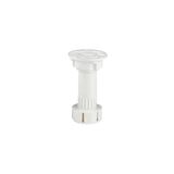Adilon Beyaz 85 mm Plastik Baza Ayağı